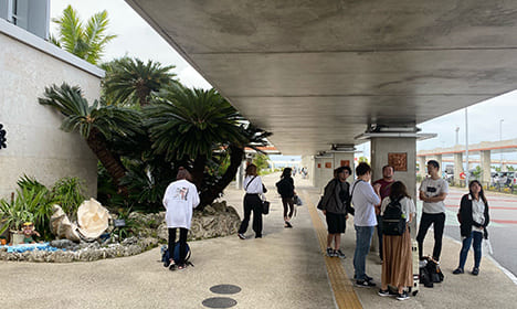 新石垣空港(南ぬ島石垣空港)到着